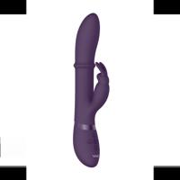 VIVE by Shots Halo - Ring Rabbit Vibrator - Paars - thumbnail