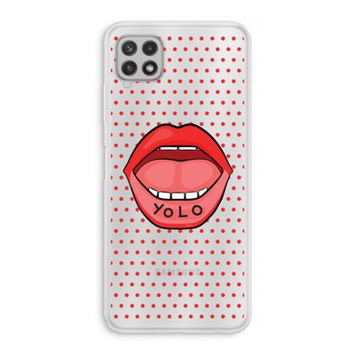 Yolo Denise: Samsung Galaxy A22 4G Transparant Hoesje