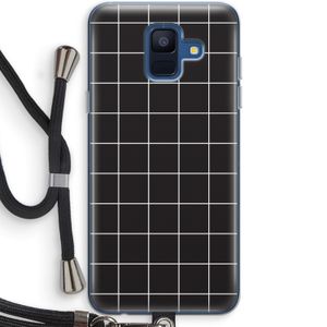 Rooster 2: Samsung Galaxy A6 (2018) Transparant Hoesje met koord