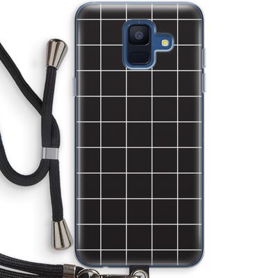 Rooster 2: Samsung Galaxy A6 (2018) Transparant Hoesje met koord
