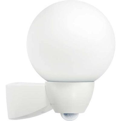 ESYLUX AL P Garda 130 ws EL10026133 Wandlamp met bewegingsmelder E27 Gloeilamp Wit