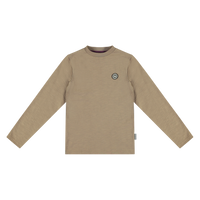 Vinrose Jongens shirt - Taupe - thumbnail