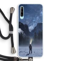 Wanderlust: Huawei P Smart Pro Transparant Hoesje met koord