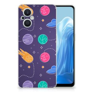 OPPO Reno8 Lite Silicone Back Cover Space