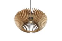 Trio Moderne spijltjes hanglamp Colino Ø 40cm 315900142