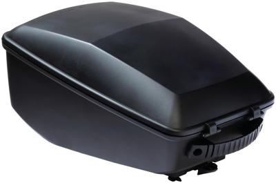 Racktime Tubus 44800 tour box 12l. achterdrager zwart