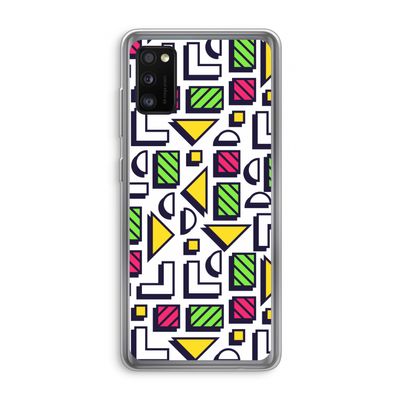 8-bit N°4: Samsung Galaxy A41 Transparant Hoesje