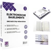 TRU COMPONENTS TC-6869408 TC-6869408 Assortiment SMD 0603 0.1 W 1 % 1000 onderdelen