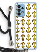 Musketon Anchor: Samsung Galaxy A52 Transparant Hoesje met koord Musketon Anchor: Samsung Galaxy A52 Transparant Hoesje met koord