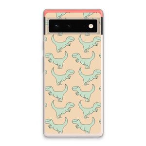 Dinos: Google Pixel 6 Transparant Hoesje