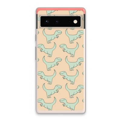 Dinos: Google Pixel 6 Transparant Hoesje