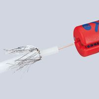 KNIPEX Afstriptang Coax-Kabel 1660100SB kabelstrip- /ontmantelingsgereedschap - thumbnail