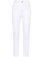 ISABEL MARANT jean skinny Niliane à taille haute - Blanc