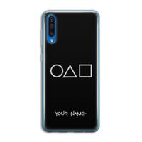 Squid Game: Samsung Galaxy A50 Transparant Hoesje