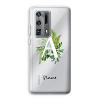 Green Brush: Huawei P40 Pro Plus Transparant Hoesje