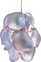 Hanglamp Retro Glas Lila - S