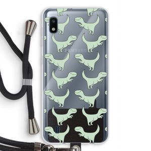 Dinos: Samsung Galaxy A10 Transparant Hoesje met koord
