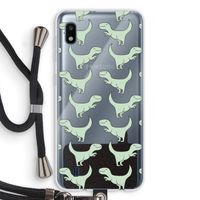 Dinos: Samsung Galaxy A10 Transparant Hoesje met koord