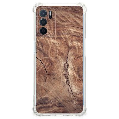 OPPO A16 | A16s | A54s Stevig Telefoonhoesje Tree Trunk OPPO A16 | A16s | A54s Stevig Telefoonhoesje Tree Trunk
