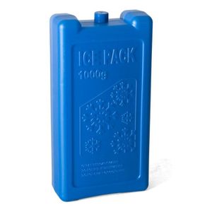 Koelelement 1 liter 12 x 22 cm blauw