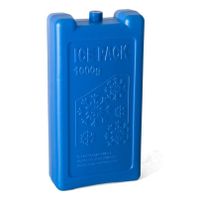 Koelelement 1 liter 12 x 22 cm blauw - thumbnail