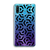 Crazy pattern: Huawei P30 Lite Transparant Hoesje