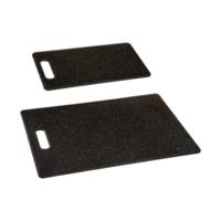 Snijplank 5five Simply Smart Zwart Polypropyleen - thumbnail
