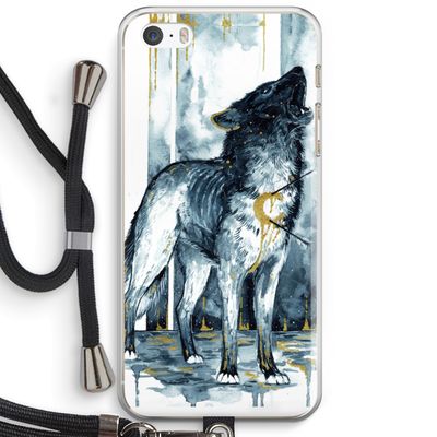 Bleeding Soul: iPhone 5 / 5S / SE Transparant Hoesje met koord