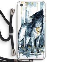 Bleeding Soul: iPhone 5 / 5S / SE Transparant Hoesje met koord