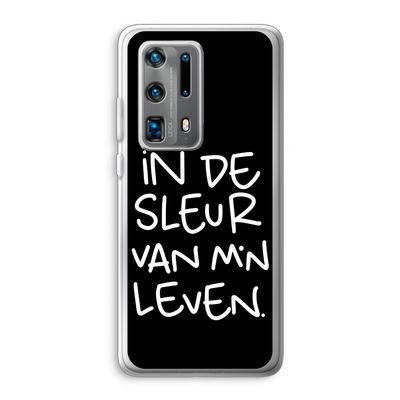 De Sleur: Huawei P40 Pro Plus Transparant Hoesje