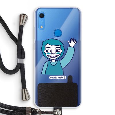 Zwaai: Huawei Y6s Transparant Hoesje met koord