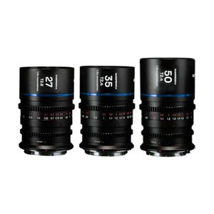 Laowa 27/35/50 S35 Nanomorph Cine Bundle Blue L-mount