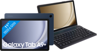 Samsung Galaxy Tab A9 Plus 11 inch 64GB Wifi Blauw + Just in Case Toetsenbord Hoes QWERTY - thumbnail