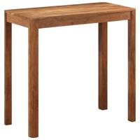 Bartafel 110x55x106 cm massief acaciahout met honingafwerking Bartafel 110x55x106 cm massief acaciahout met honingafwerking