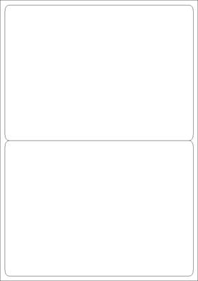 A4 etiketten 200 x 144 mm wit 100 vel Sorex