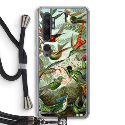 Haeckel Trochilidae: Xiaomi Mi Note 10 Transparant Hoesje met koord