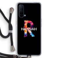 Abstract Spectrum: OnePlus Nord CE 5G Transparant Hoesje met koord