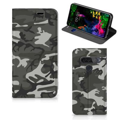 LG G8s Thinq | Hoesje met Magneet | Army Light