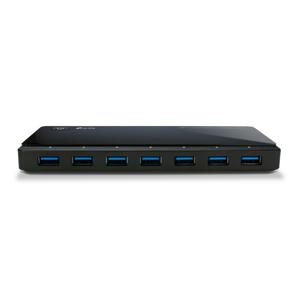 TP-LINK UH720 USB 3.2 Gen 1-hub 7 + 2 poorten Met snellaadpoort Zwart