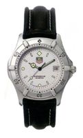 Horlogeband Tag Heuer BC0150 / WE1111/2 Leder Zwart 20mm - thumbnail