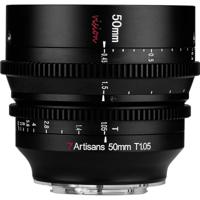 7Artisans 50mm T1.05 L-Mount Cine APS-C Black