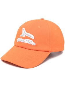 AMBUSH casquette en coton à logo brodé - Orange