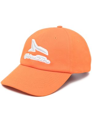 AMBUSH casquette en coton à logo brodé - Orange