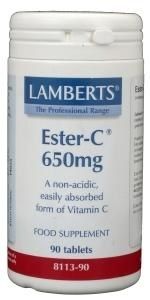 Lamberts Vitamine ester C 650mg (90 tab)