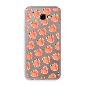 Just peachy: Samsung Galaxy J4 Plus Transparant Hoesje