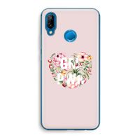 GRL PWR Flower: Huawei P20 Lite Transparant Hoesje