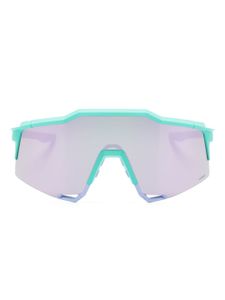 100% Eyewear lunettes de soleil oversize SPEEDCRAFT® - Vert