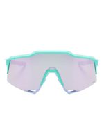 100% Eyewear lunettes de soleil oversize SPEEDCRAFT® - Vert - thumbnail