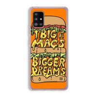 Big Macs Bigger Dreams: Samsung Galaxy A51 5G Transparant Hoesje