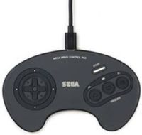 Sega Mega Drive - Controller Wireless Charging Mat - thumbnail